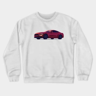 Red Ford Mustang Crewneck Sweatshirt